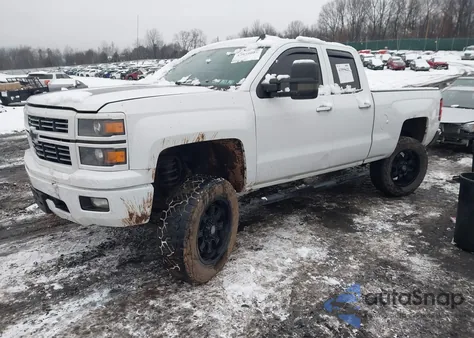 2015 Chevrolet Silverado 1500 1Lt из США, поврежденный, VIN 1GCVKREC0FZ341412